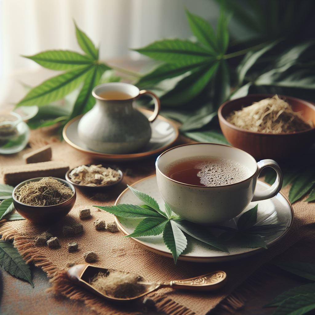 Infusión de cáñamo