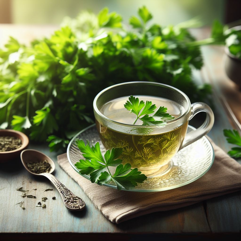 Infusión de perejil