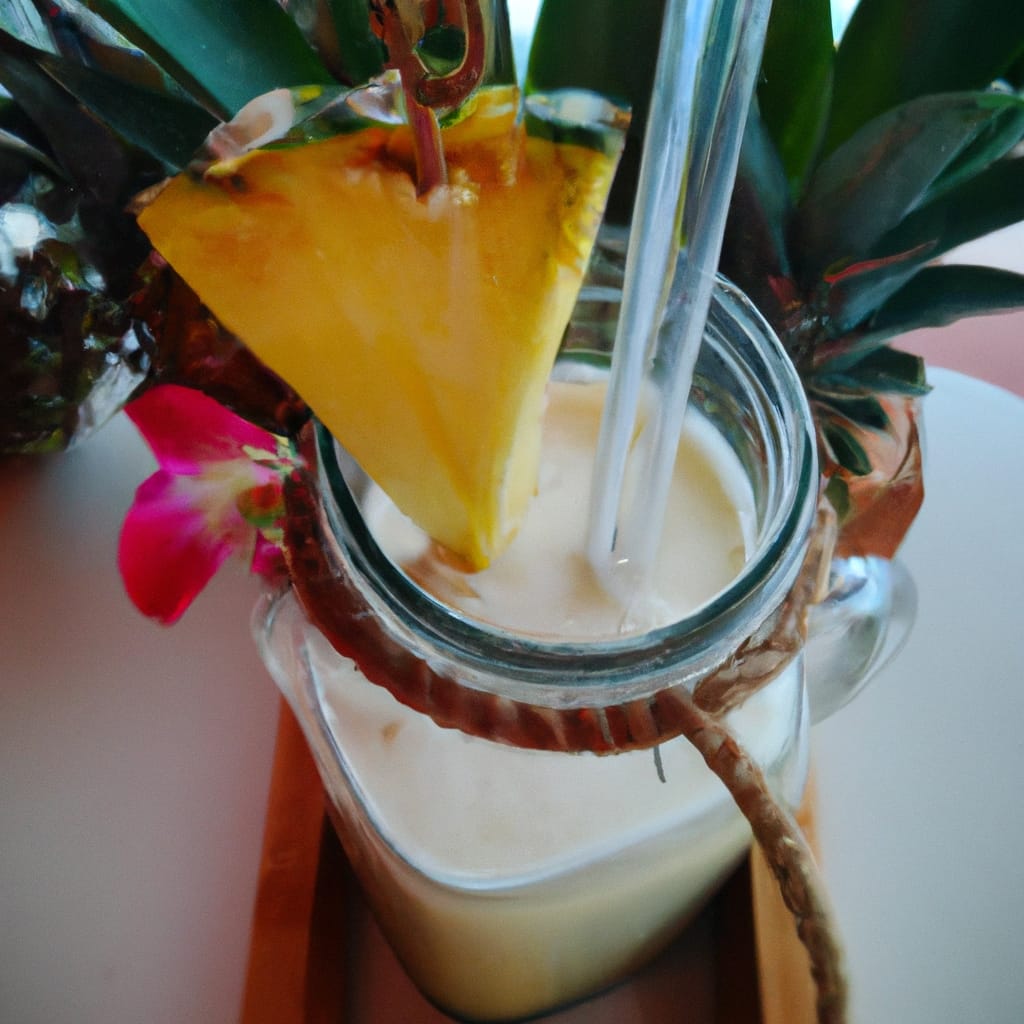 Infusión de piña colada